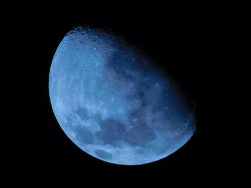Foto profissional grátis de fotografia da lua, lua, lua nova