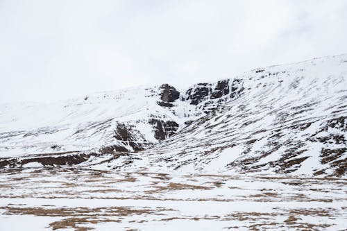 Photos gratuites de colline, couvert de neige, gelé