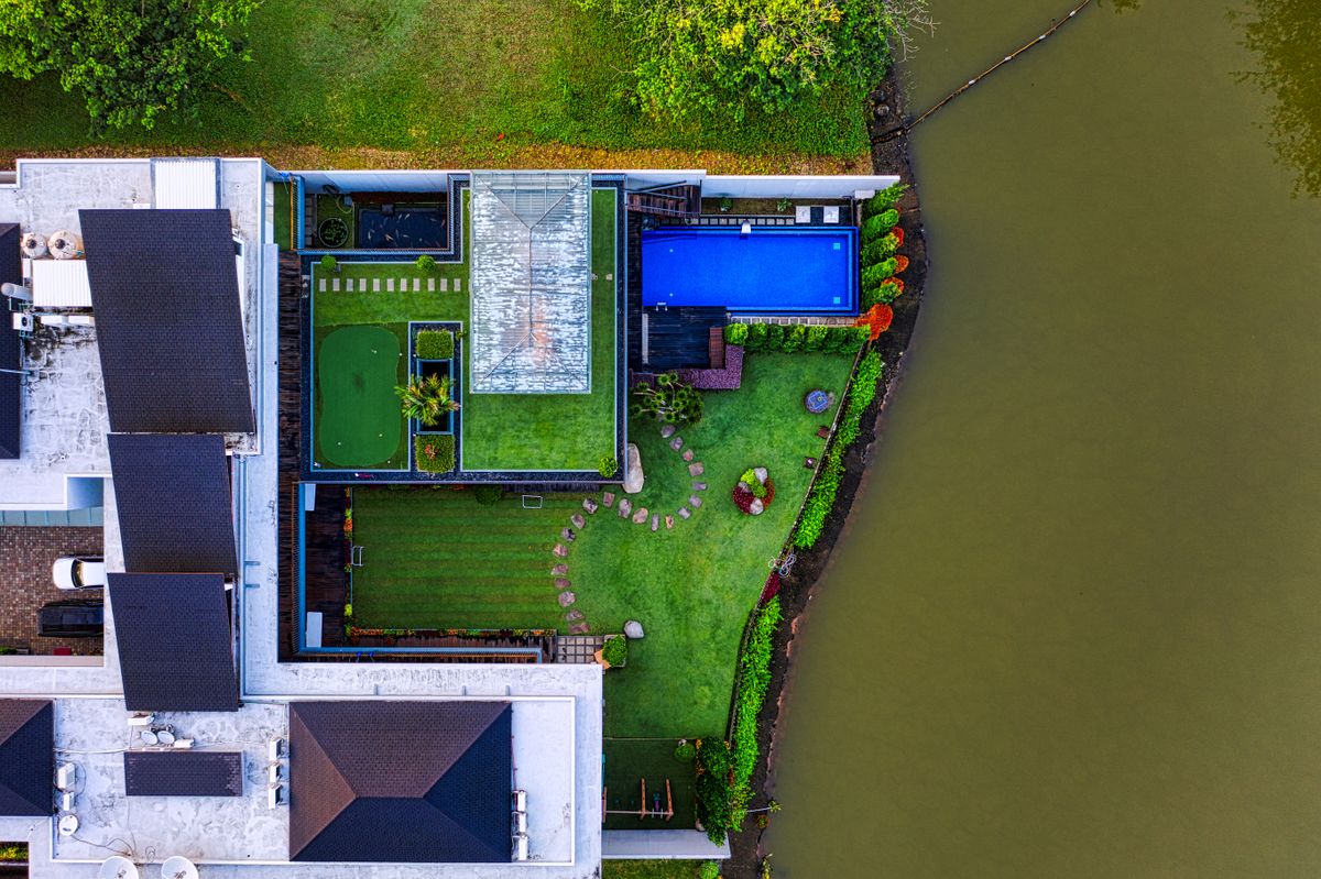 Jackson Township custom luxury residential estate with swimming pool and acreage