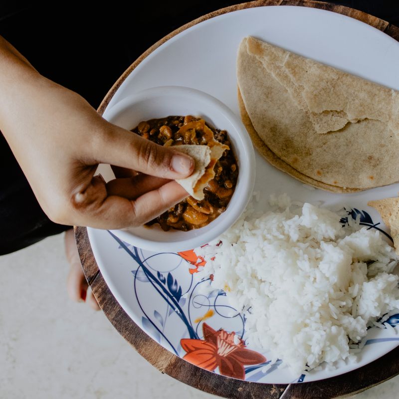 Black Beans and Cumin White Rice