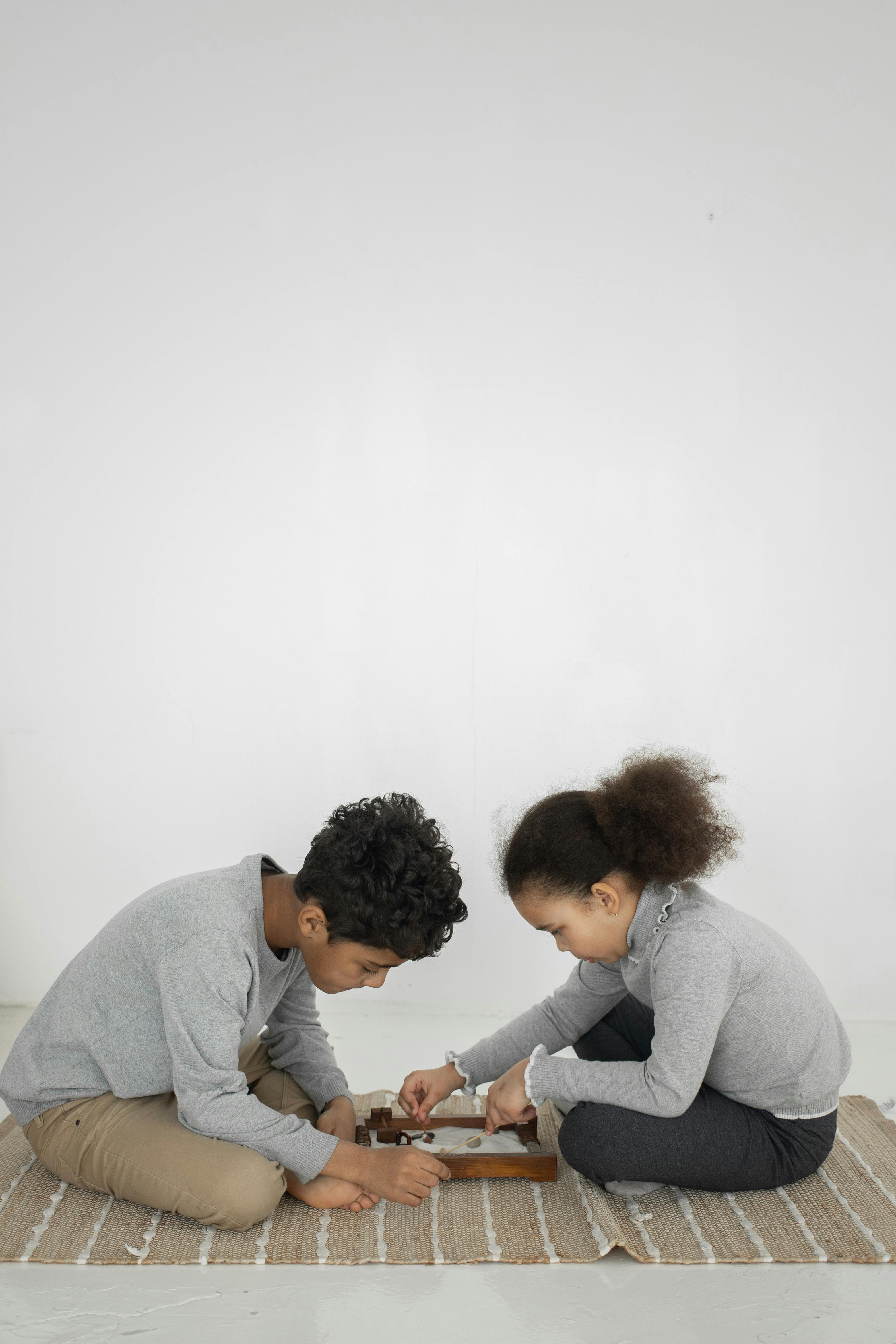 children playing together on floor