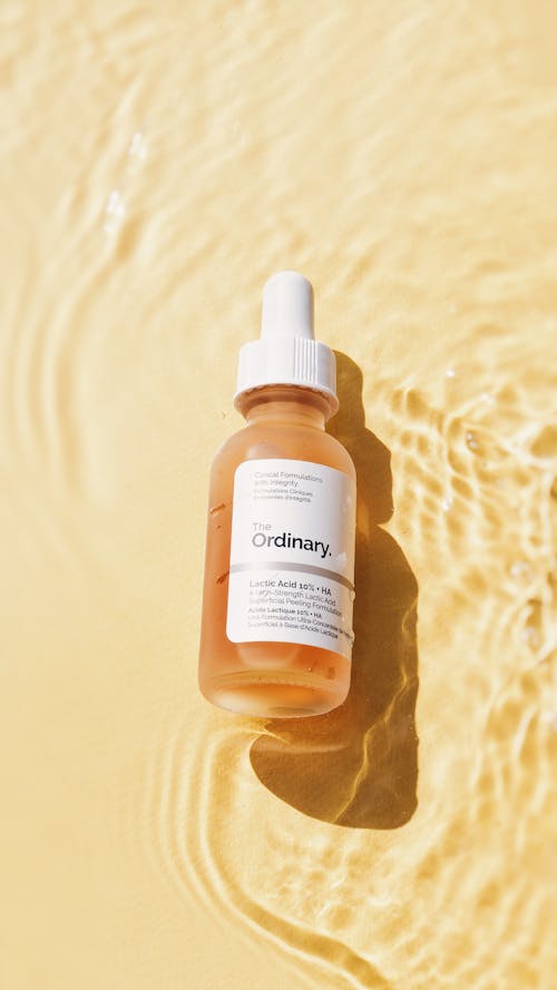 Bottle of The Ordinary Skin Care Product 