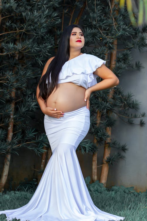 Základová fotografie zdarma na téma baby bump, osoba, pózování