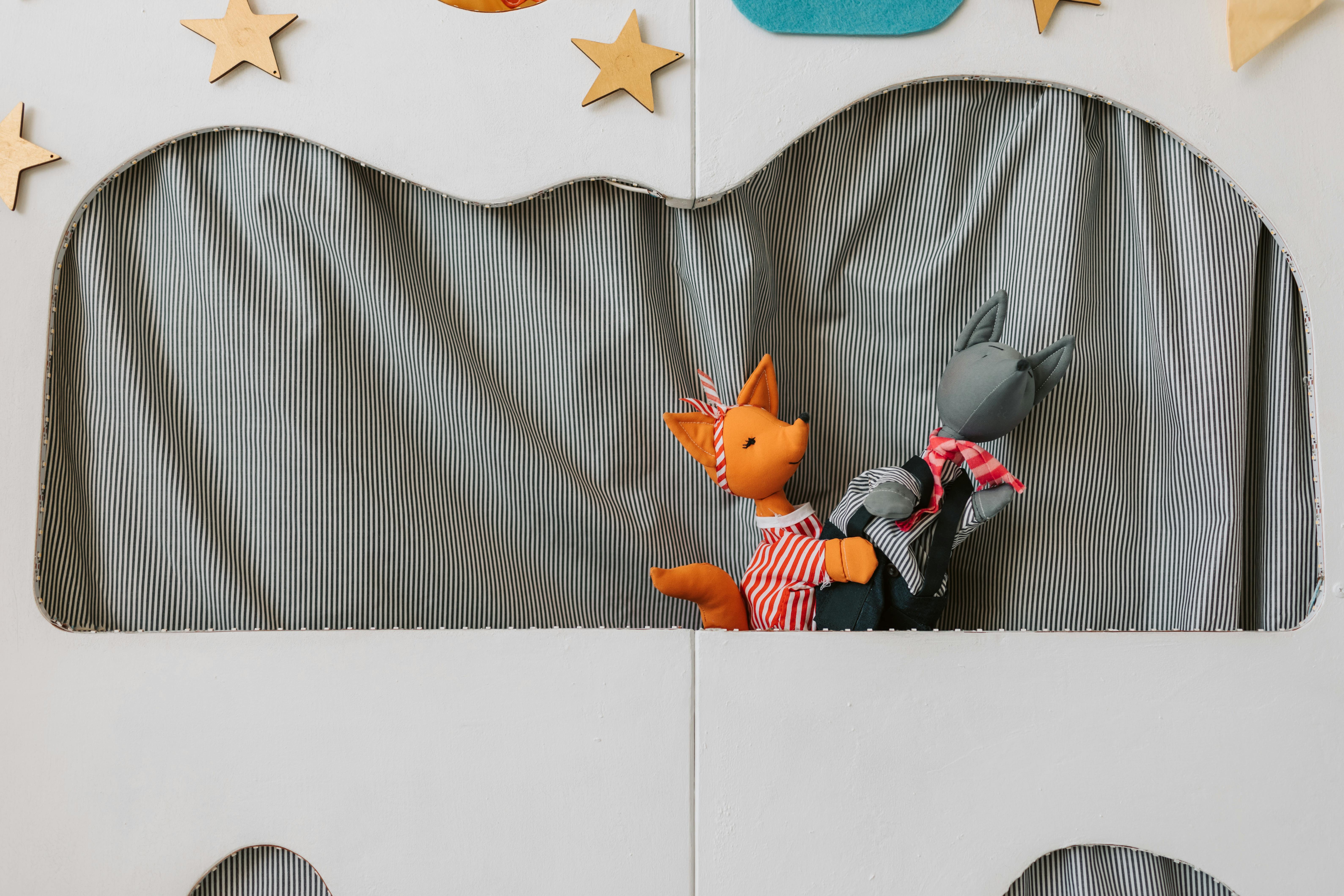 Close-Up Shot of a Puppet Show · Free Stock Photo