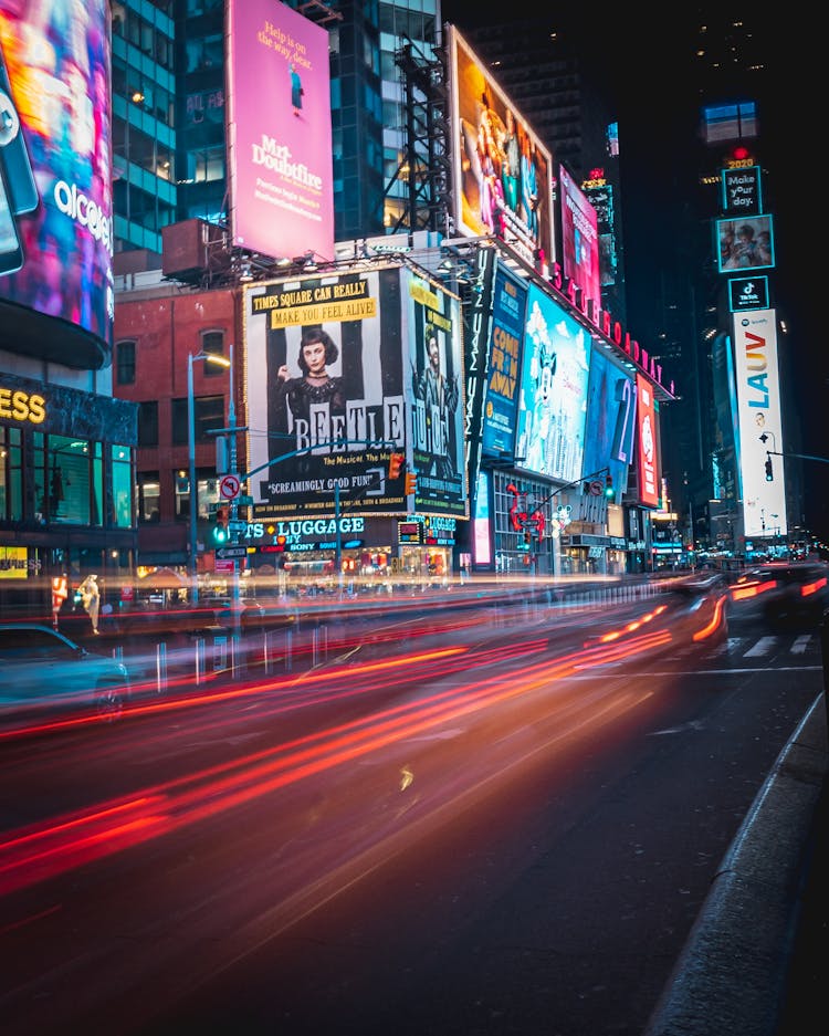 Night At Times Square