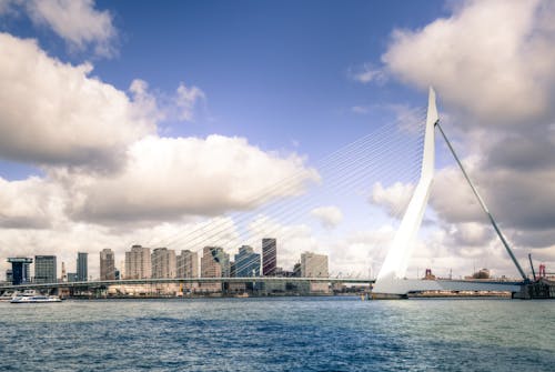 Gratis lagerfoto af arkitektur, bro, by