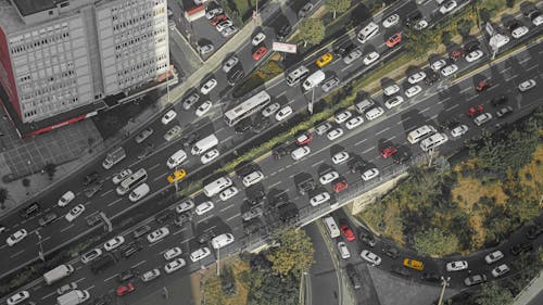 Photo of Vehicles on Road