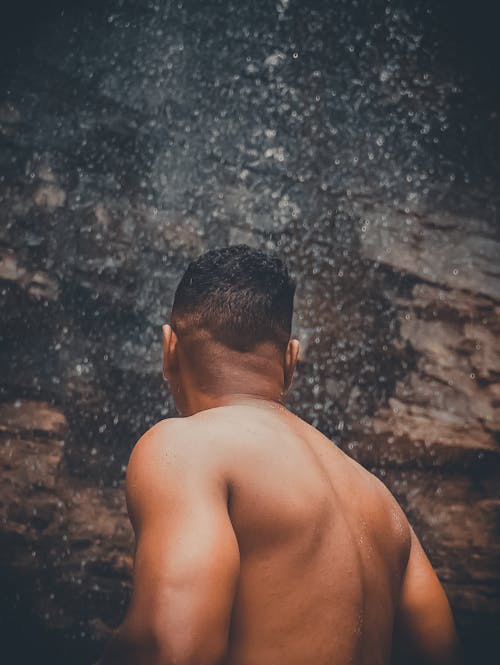 Free A Topless Man Stock Photo