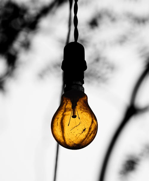 Fotografia In Primo Piano Della Lampadina