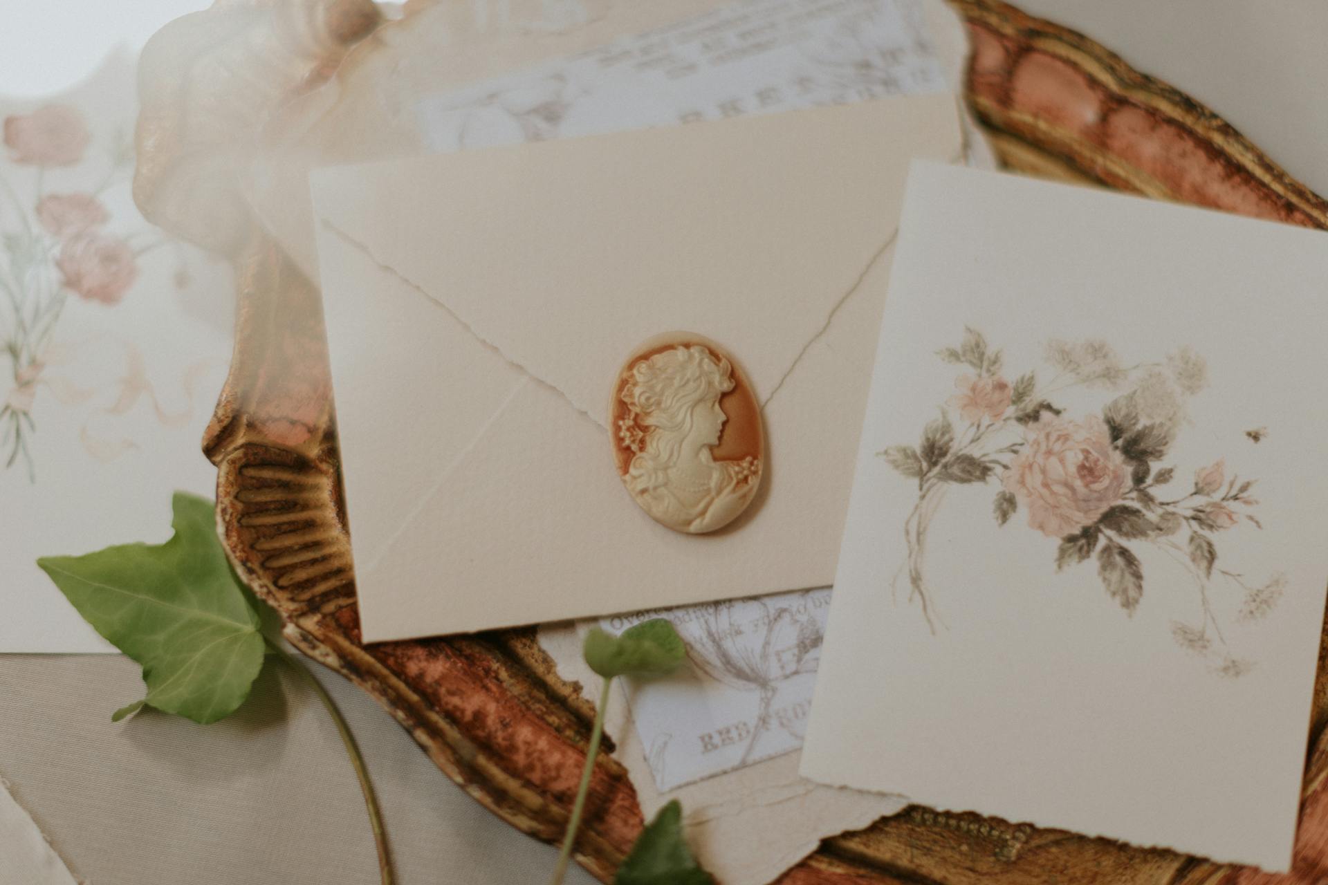 Close up of Envelopes