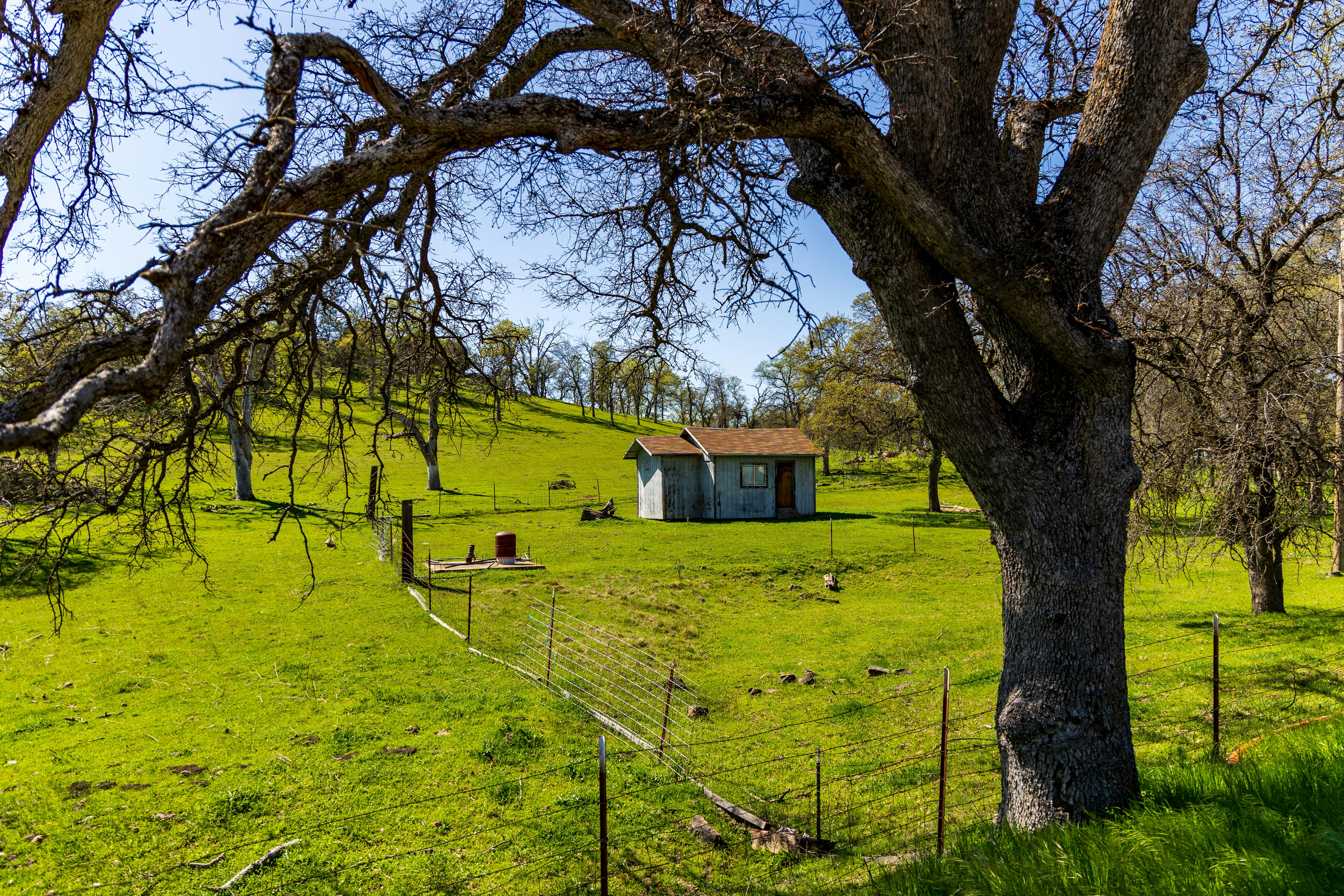 Free stock photo of farm house, meadow