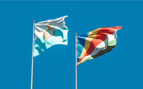 무료 깃발, 산 마리노, 세이셸의 무료 스톡 사진