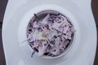 Creamy red-cabbage slaw in a bowl. Photo by Engin Akyurt on Pexels.