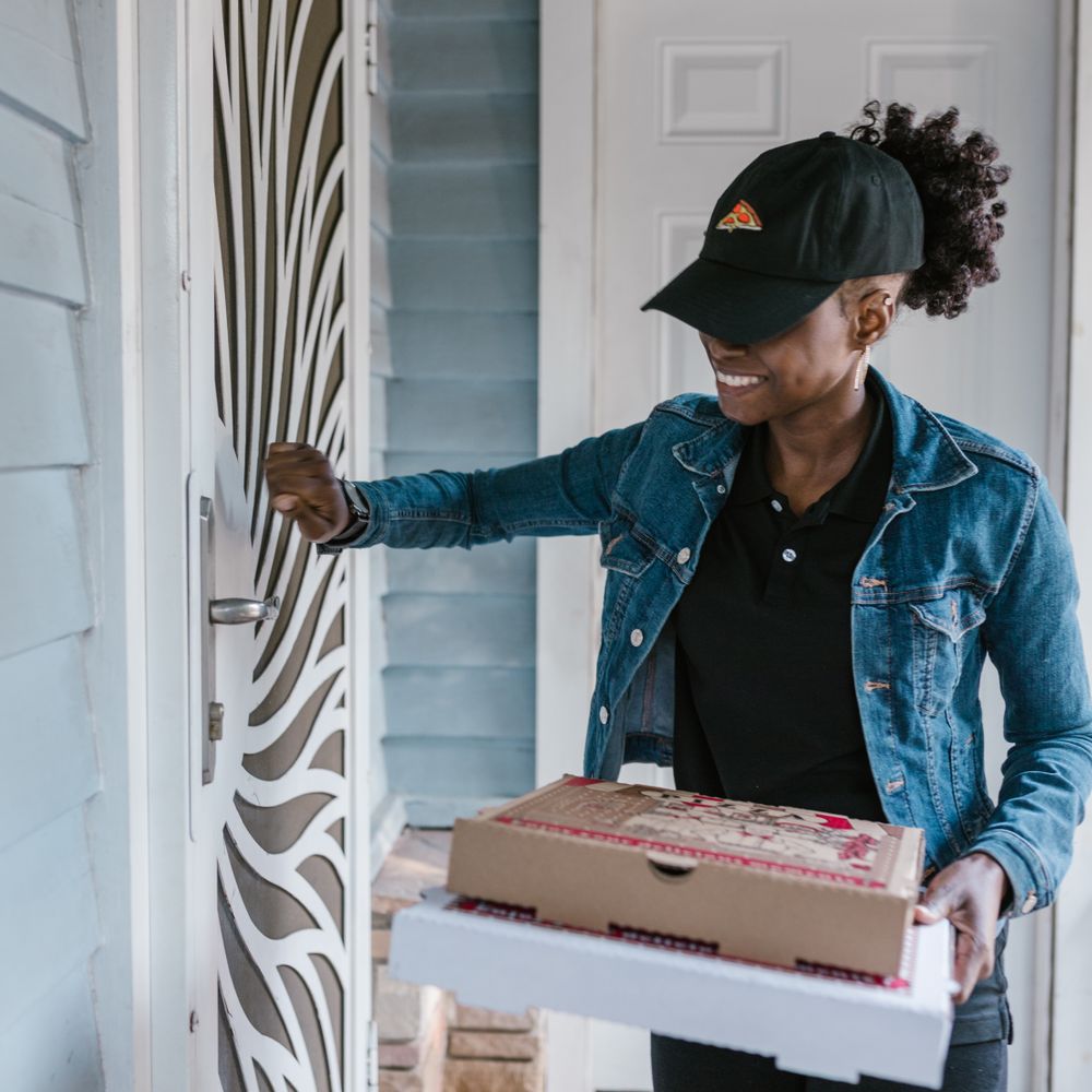 West Linton — movers delivering furniture from a van
