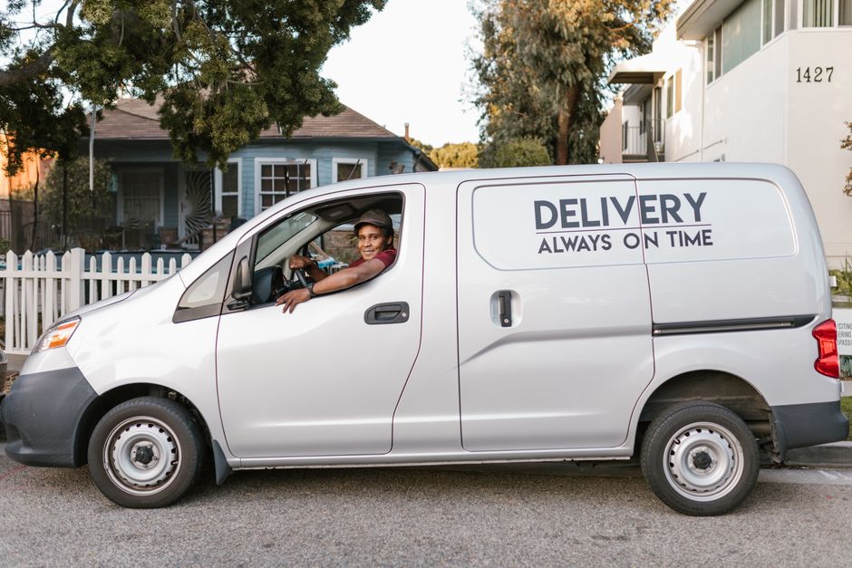 Mobile laundry delivery van parked in a sunny San Diego neighborhood - mobile laundry service near me prices Mobile laundry delivery van parked in a sunny San Diego neighborhood - mobile laundry service near me prices
