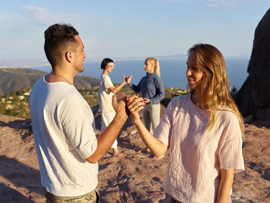 diverse group of adults engaging in healthy lifestyle activities - lumbar pain physical therapy