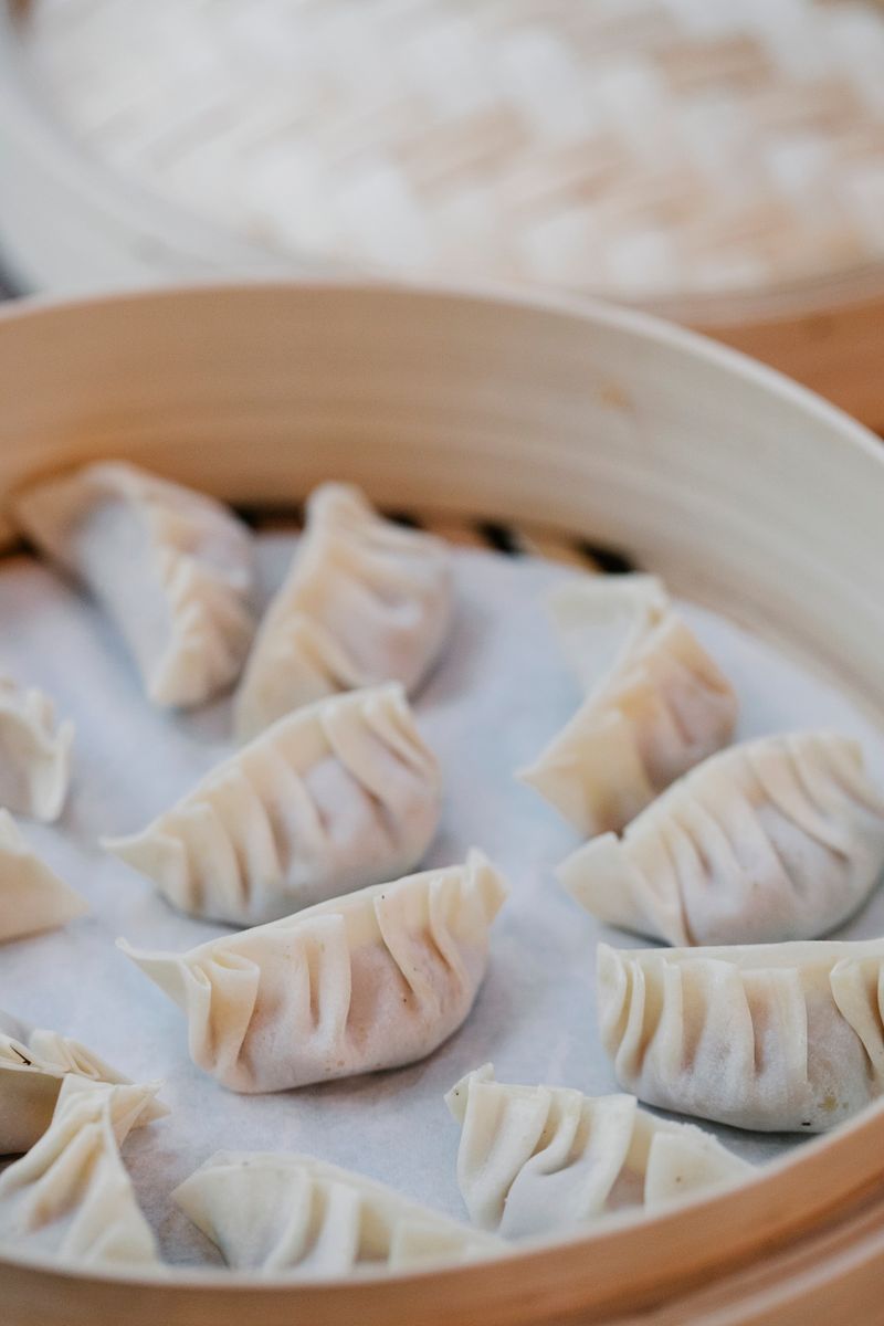 Dim sum dalam kukusan bambu