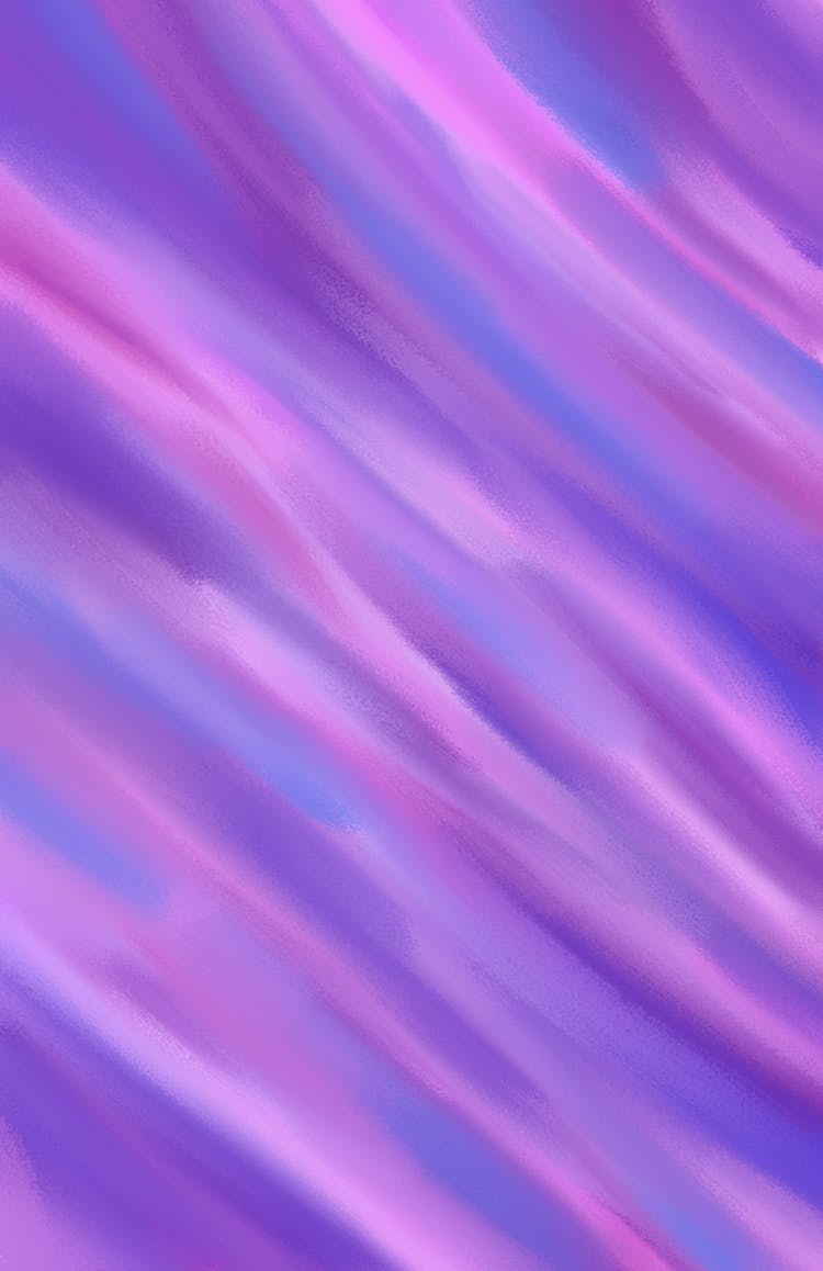 Abstract Painting In Purple Shade