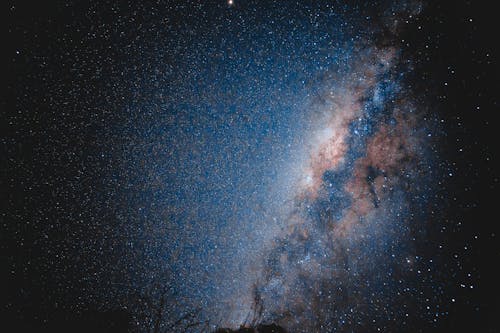 galaxy, 夜空, 天文攝影 的 免费素材图片