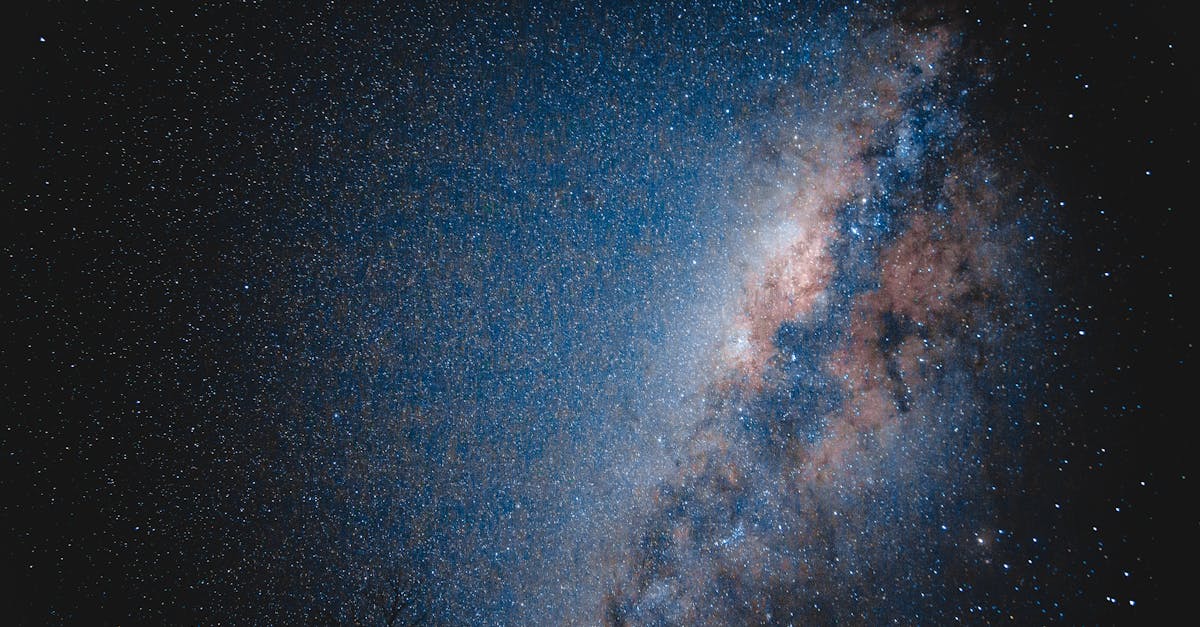 A breathtaking view of the Milky Way galaxy shining brightly in the vast, starry night sky.