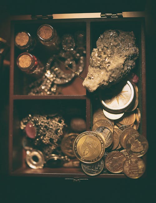 Coins and Jewelry Collection