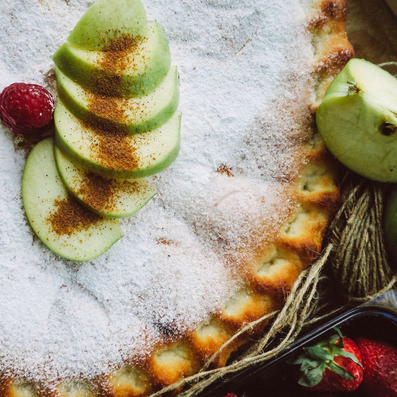 Honey Phyllo Apple Pie
