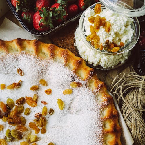 Foto profissional grátis de alimento, farinha, fechar-se