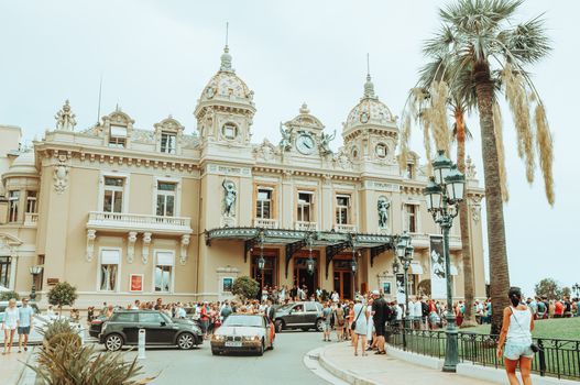 Casino de Monte-Carlo evening — Monaco