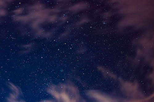 bulutlar, gece, gökyüzü içeren Ücretsiz stok fotoğraf