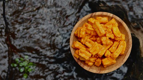 Overhead Shot of Chips