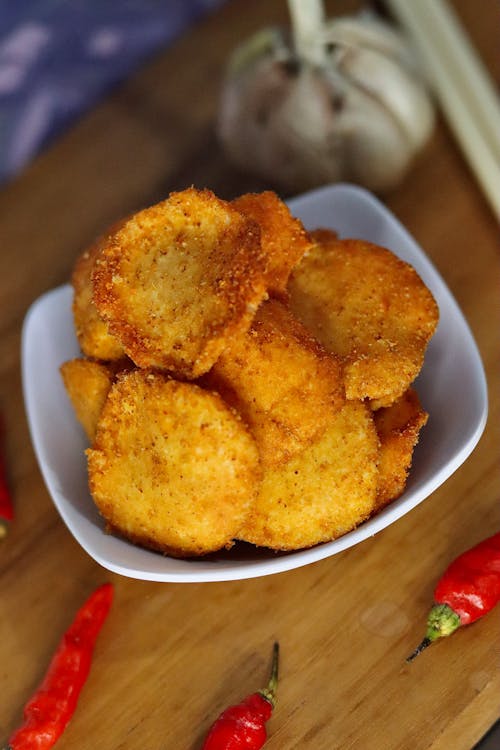 Close-up of Chicken Nuggets 