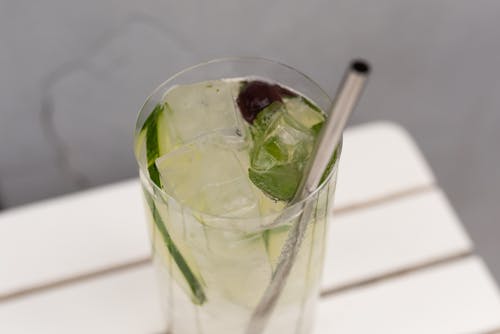 Gratis lagerfoto af agurk, alkoholisk, cocktail