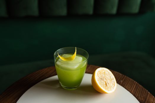 Close-Up Shot of a Cocktail Drink