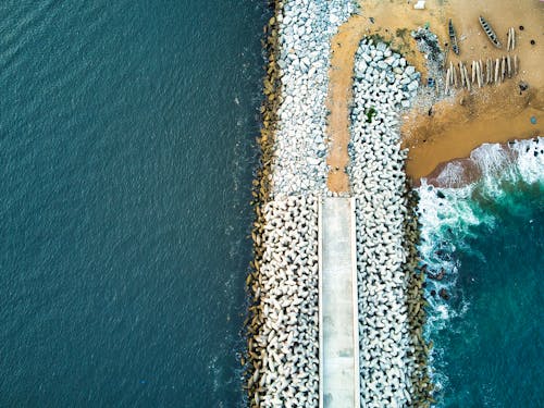 Footpath on Sea Shore