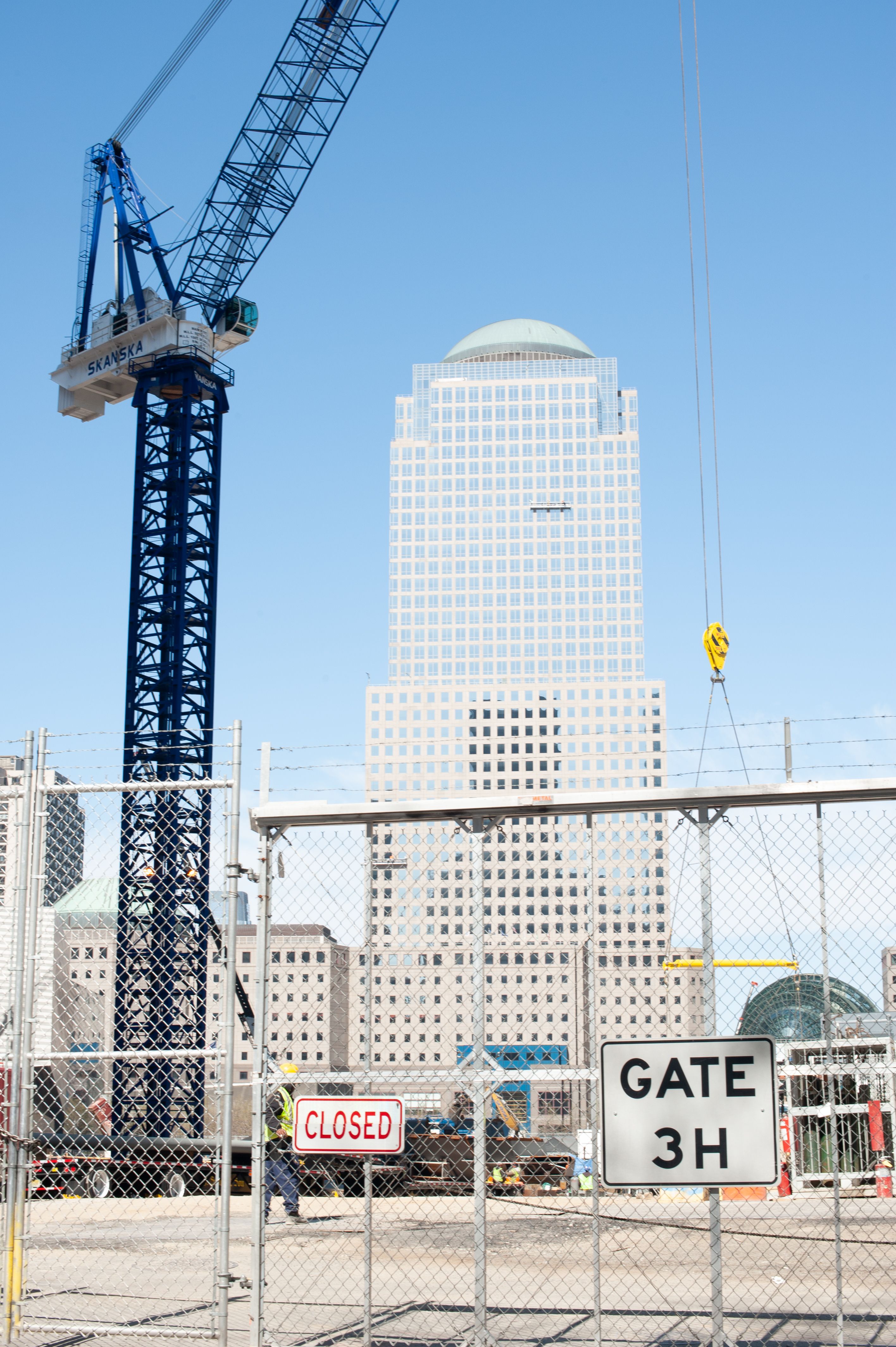Tower Crane Used in Building Construction · Free Stock Photo
