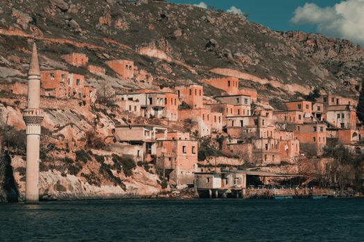 Halfeti flooded village day — Gaziantep