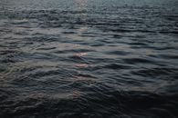 A Faint Reflection of the Sunlight in the Sea