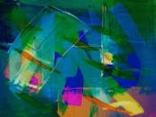 Colorful abstract Painting on Canvas