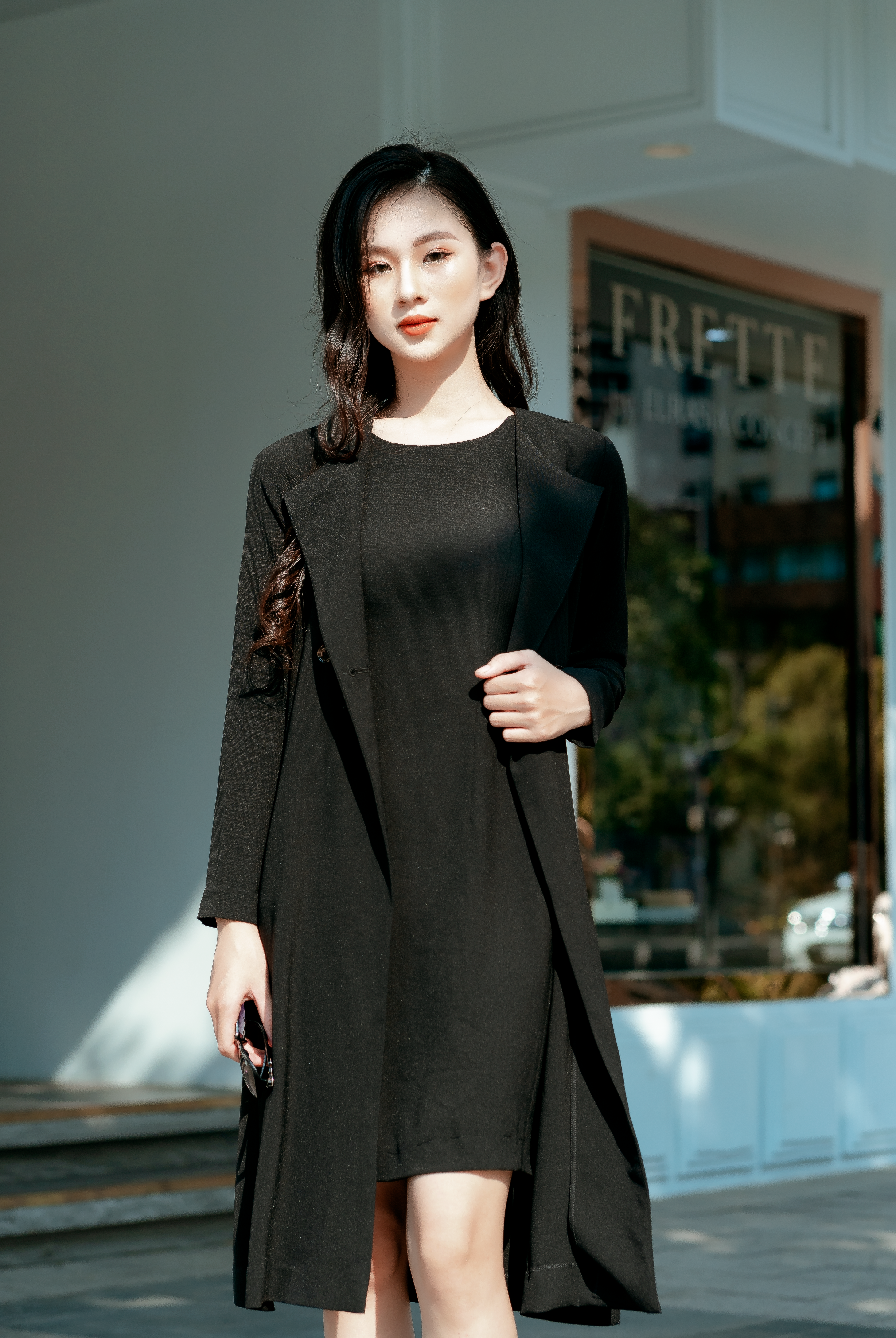 black eyelet dress Embroidered Mini Style:ES02080MG SA2602 Sweet Princess Chiffon Bridesmaid