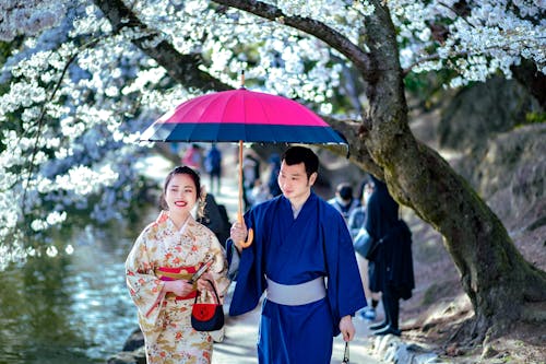 Darmowe zdjęcie z galerii z azjata, azjatka, kimono