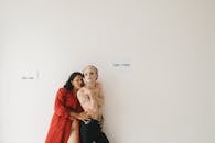 Women Posing at the Camera