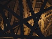 Black Metal Frame of Tower