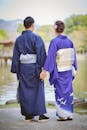 People Wearing Kimonos