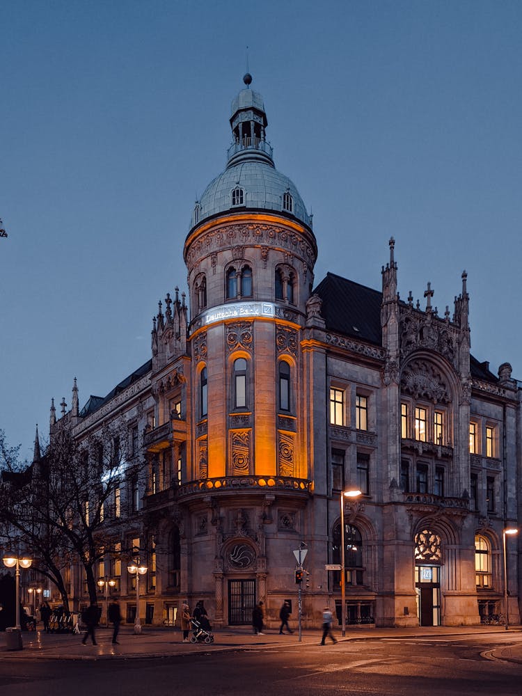 The Deutsche Bank In Hanover, Lower Saxony, Germany