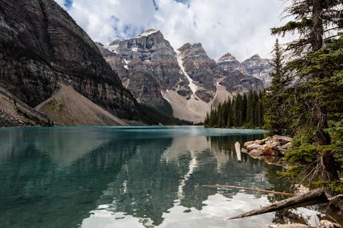 Free Scenic View at the Banff National Park Stock Photo