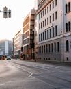 White Concrete Building Beside Road