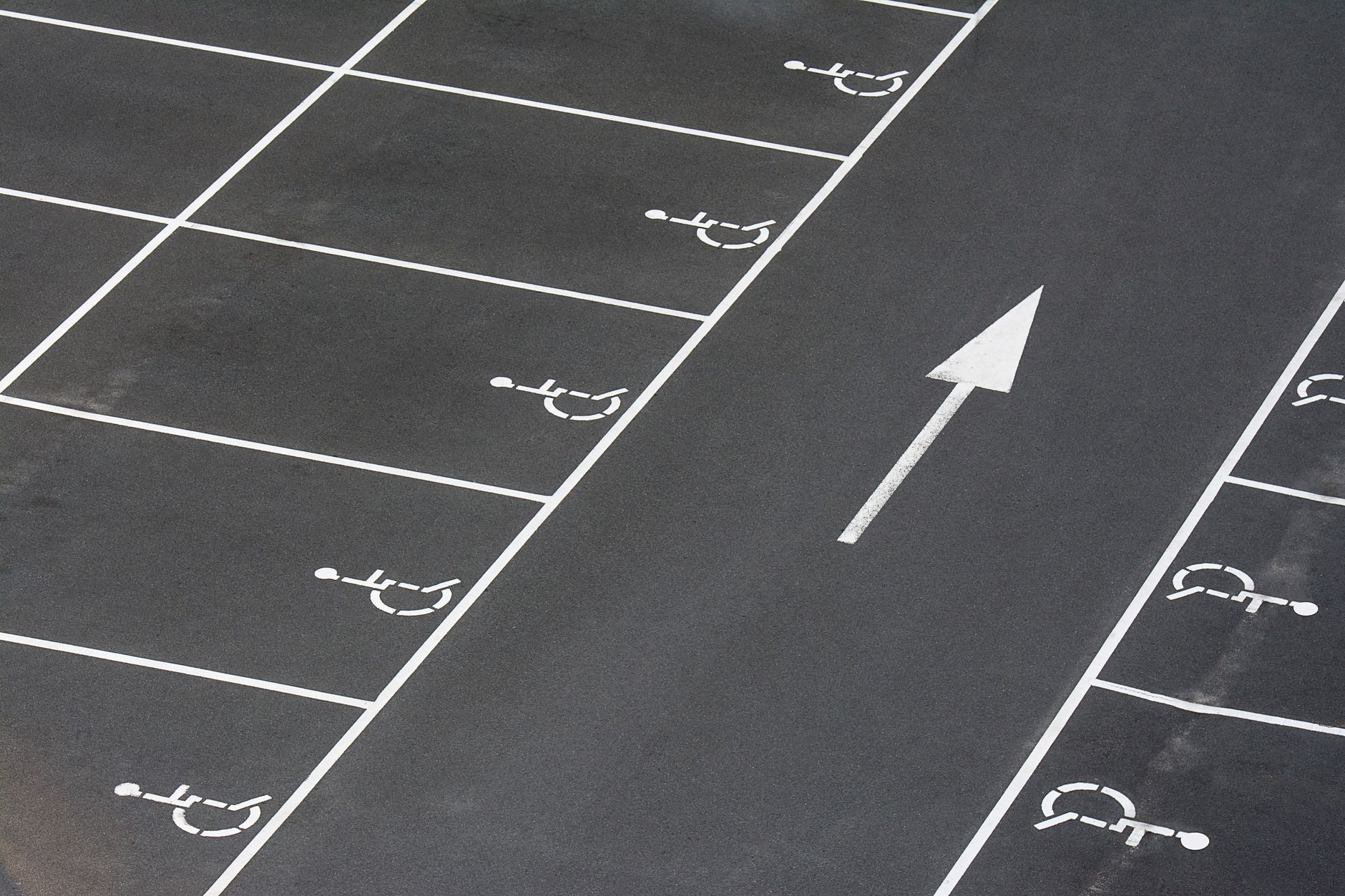 Accessible parking diagram AT&T Stadium