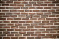 Brown and Black Brick Wall