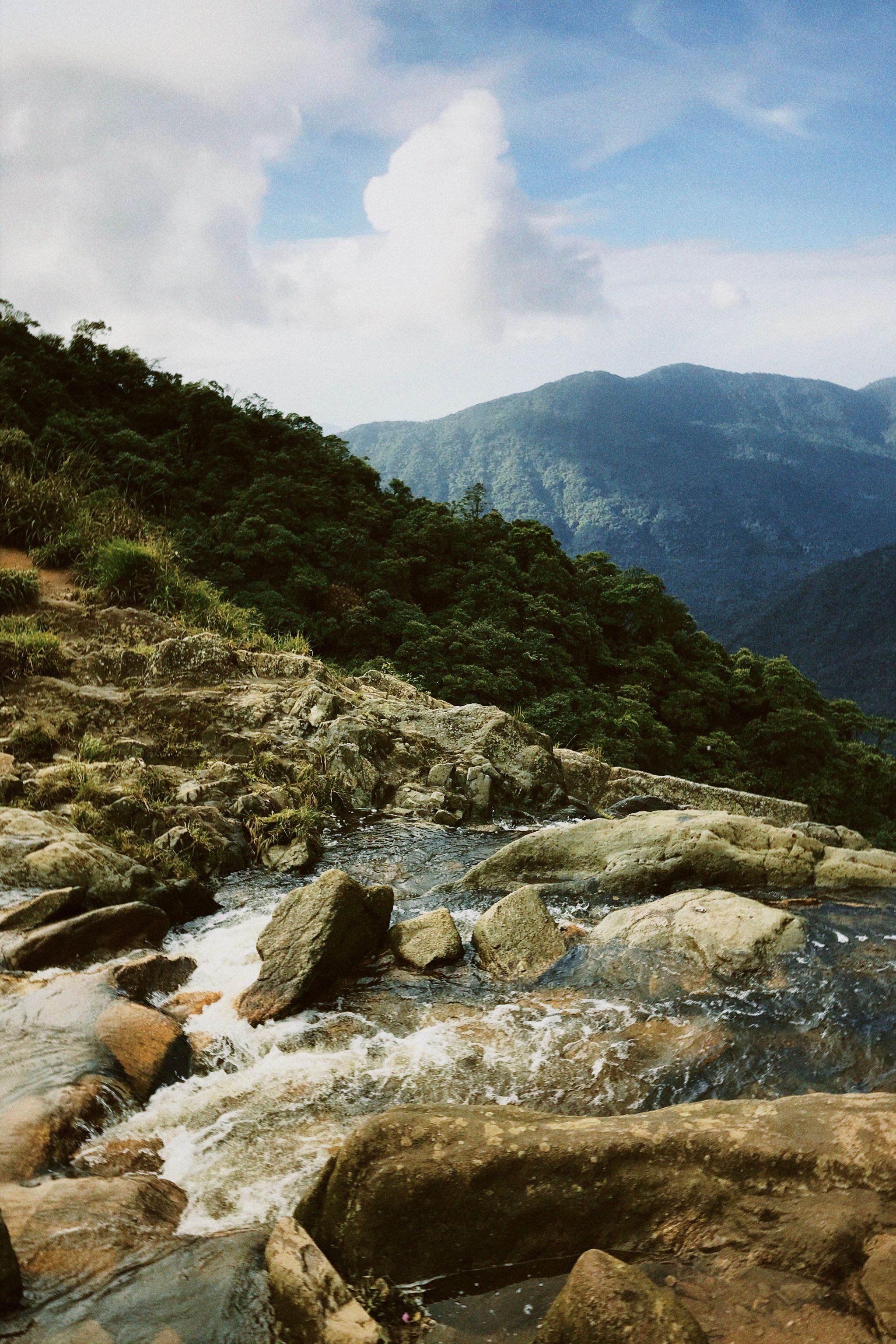 A Flowing Water on a Rocky River · Free Stock Photo
