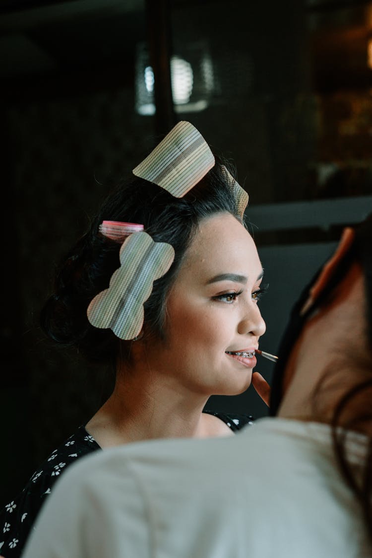 Woman At Beauty Saloon